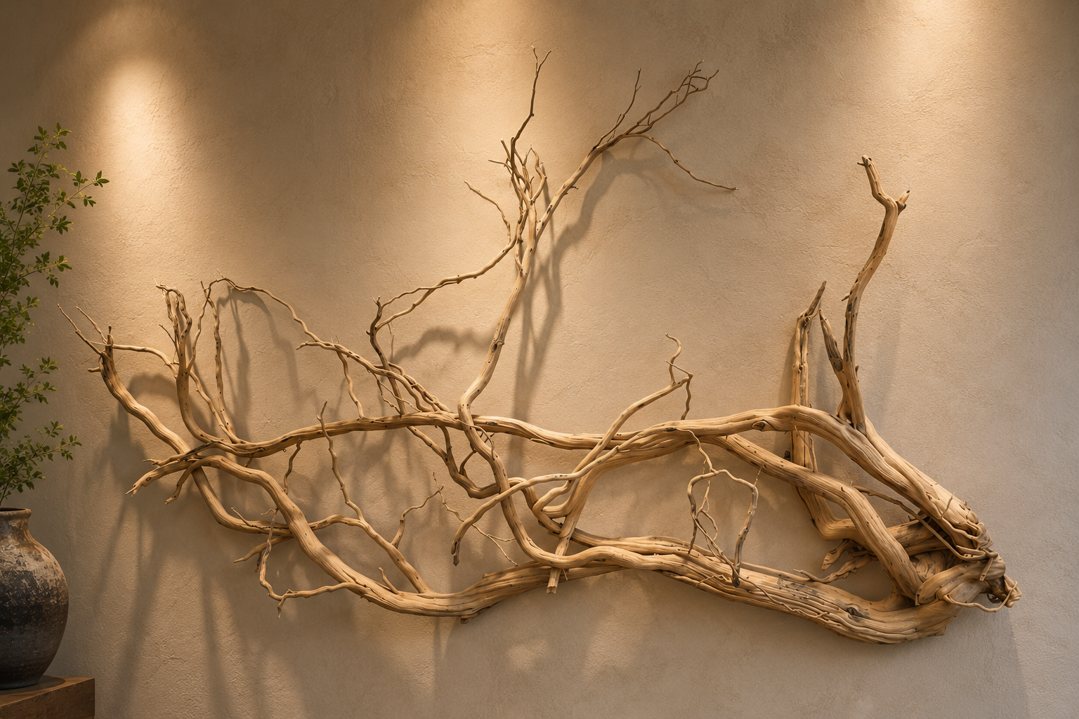 The Wildform Driftwood Wall Sculpture