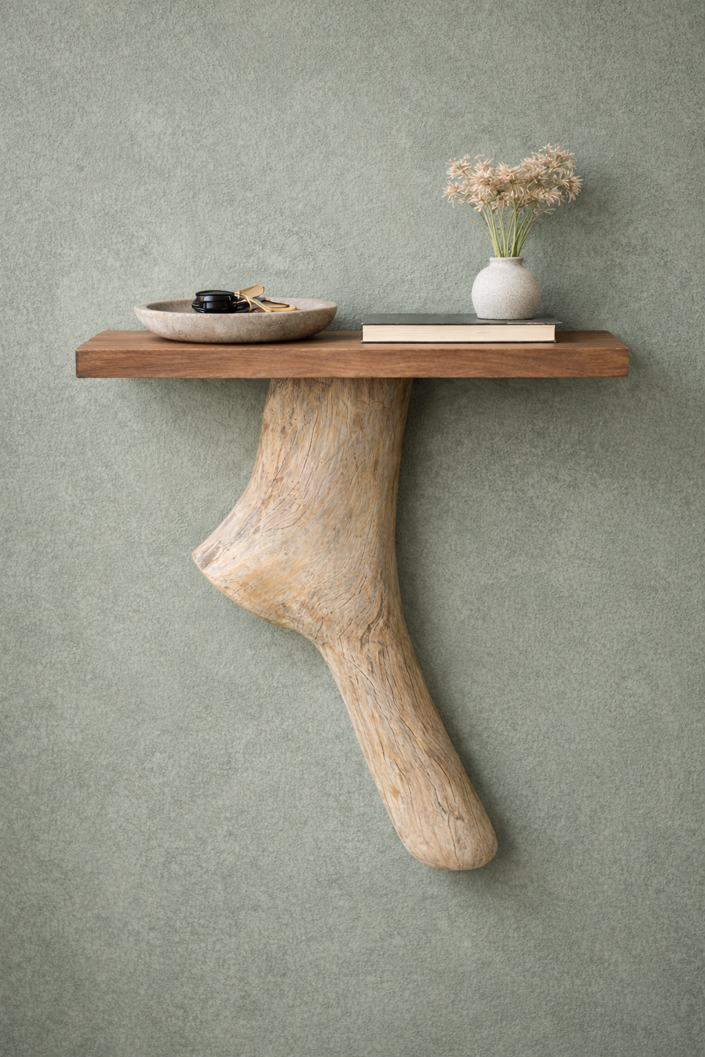 Driftwood Shelf- Functional Art.