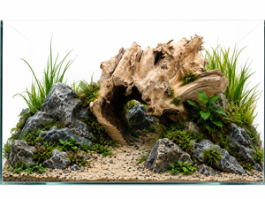 Hollow piece/cave piece suitable for 2 ft tanks thumbnail 1