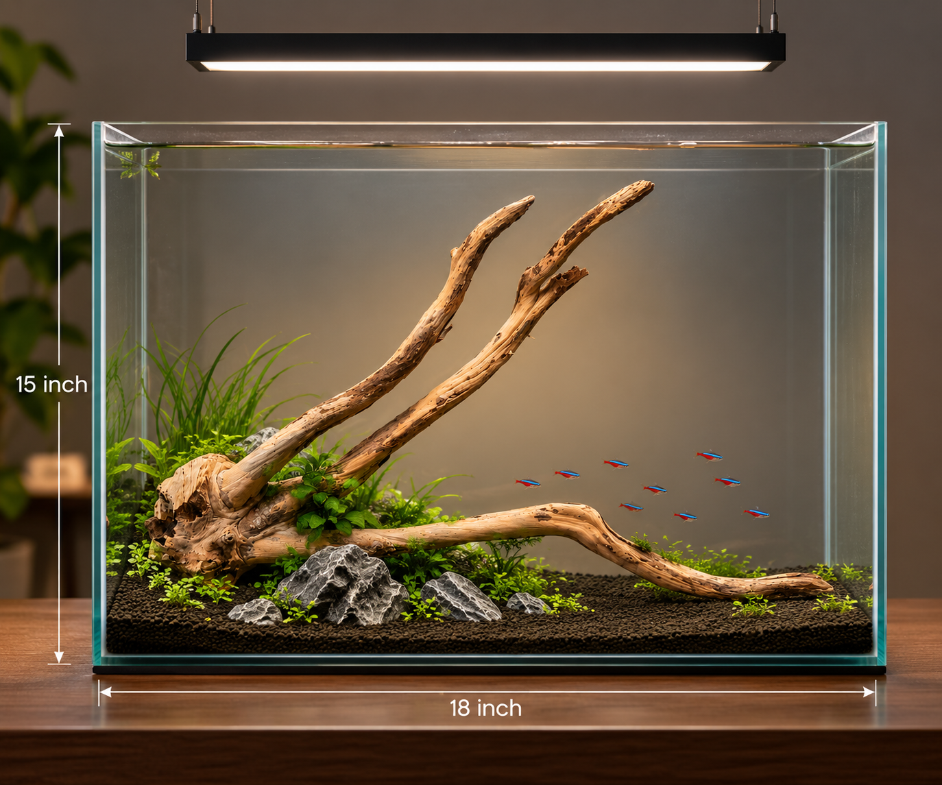 For 18 inch tank