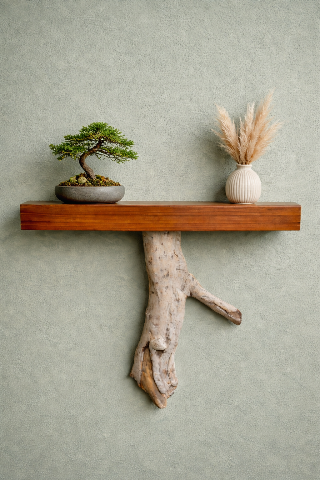 Driftwood wall shelf - FUNCTIONAL ART.