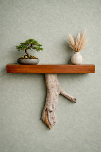 Driftwood wall shelf - FUNCTIONAL ART. thumbnail 1