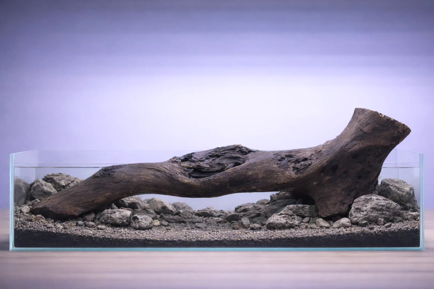 36x12 Inch River Driftwood Log – Natural Bogwood for Aquariums, Terrariums & Rustic Décor
